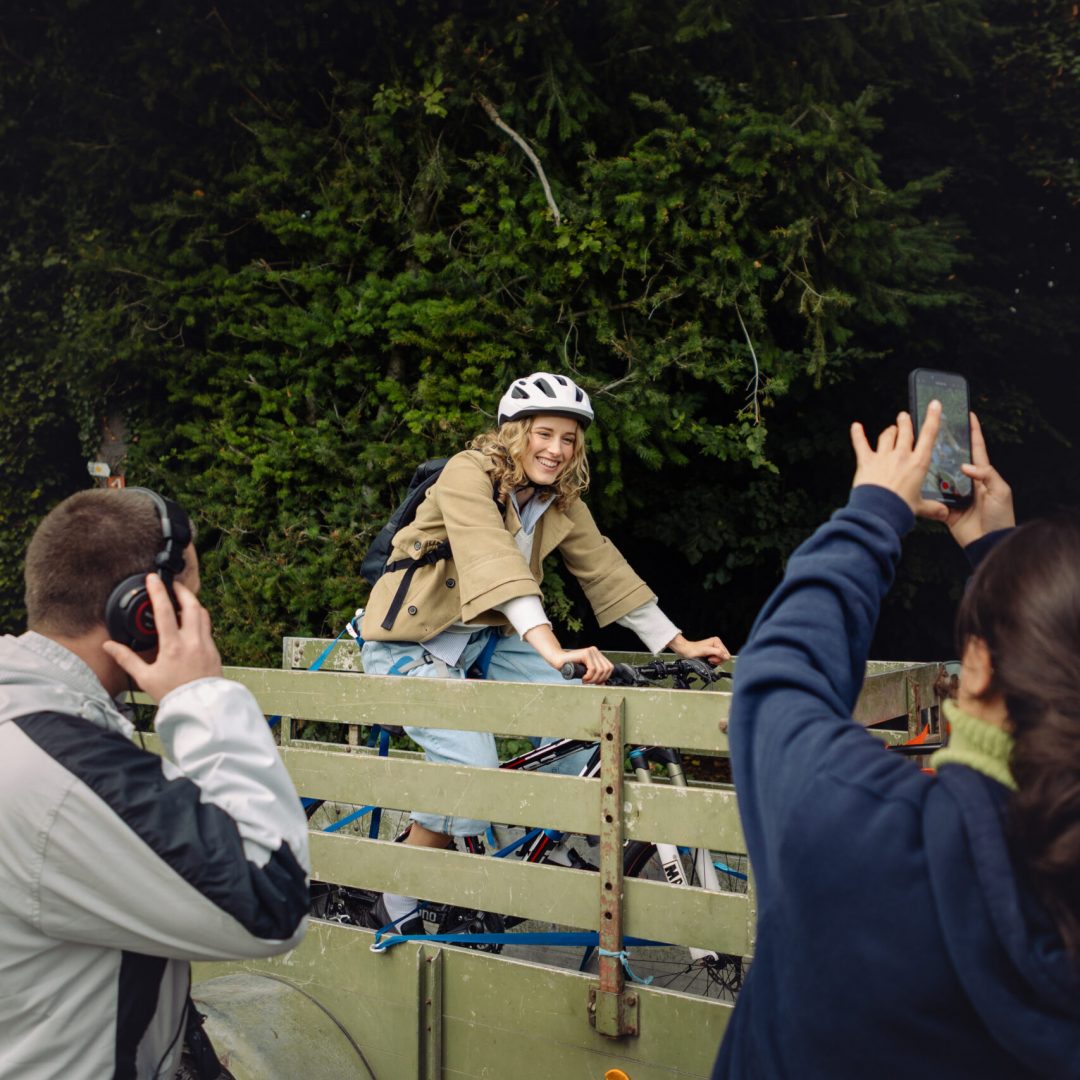Behind the Scenes of a Bike Rig for a Film Shot