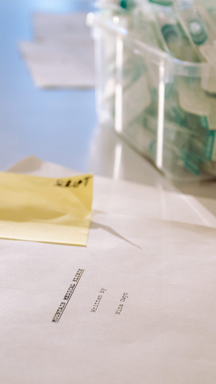 Microdrama Script, on the Set of a Vertical Series from Black Forest Studios.